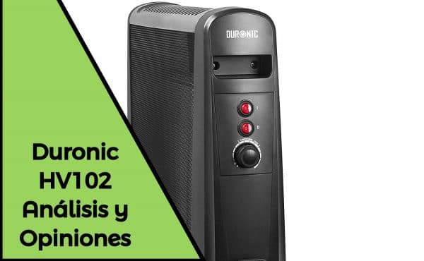 Reseña sobre el calefactor radiador Duronic Hv102. Opiniones